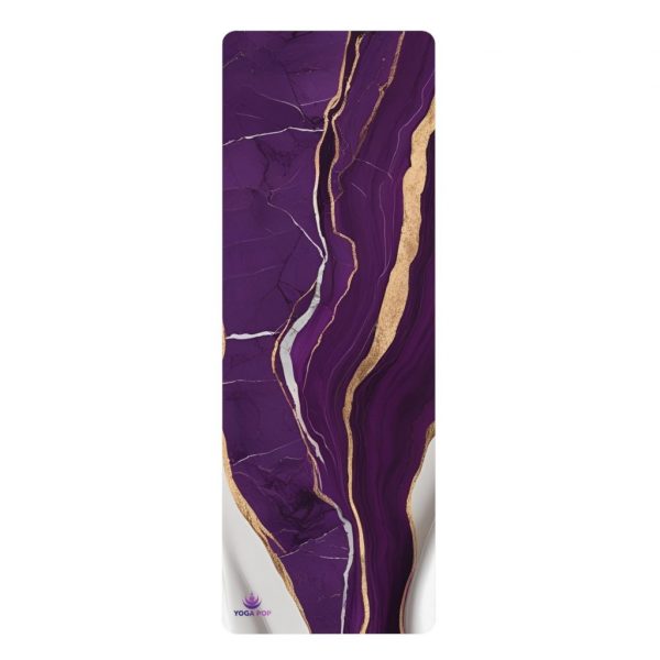 Yoga Pop Mat (Purple Marble)